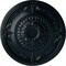 Ekena Millwork Athens Ceiling Medallion (Fits Canopies up to 3 5/8"), Hand-Painted Night Shade, 26 1/4"OD x 3 1/4"P CM27ATNSF - alternate 1